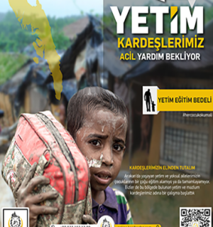 Arakanlı Yetimlere Eğitim Yardımı