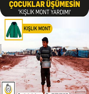 Suriye Kışlık Mont Yardımı