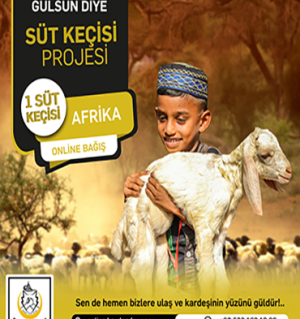 AFRİKA SÜT KEÇİSİ BAĞIŞI