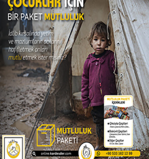 Çocuklar İçin Mutluluk Paketi