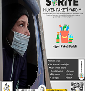 Suriye Hijyen Paketi Bağışı