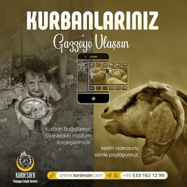 FİLİSTİN GAZZE KURBAN (AKİKA, ADAK ve HAYIR KURBANI)
